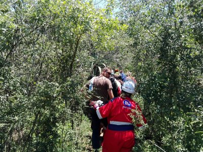 Missing man found alive in ravine