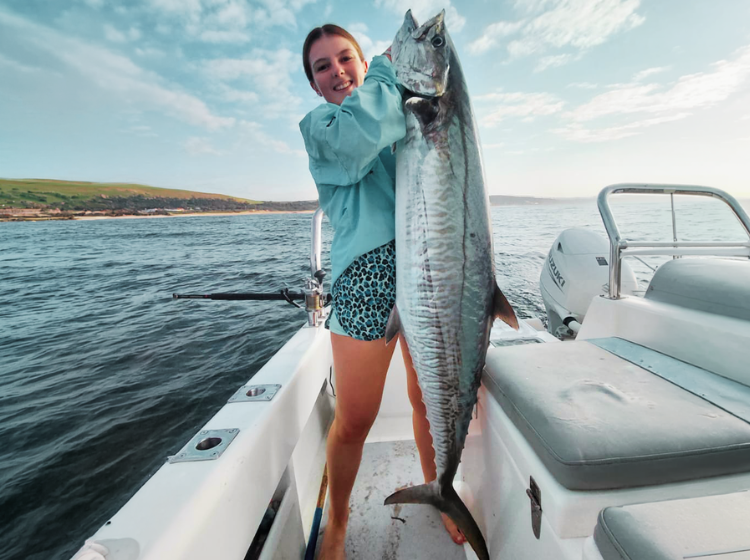 Rhori Kane with a stunning Couta caught off Durban