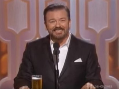 Ricky Gervais is arguably one of the best comedians out there right now