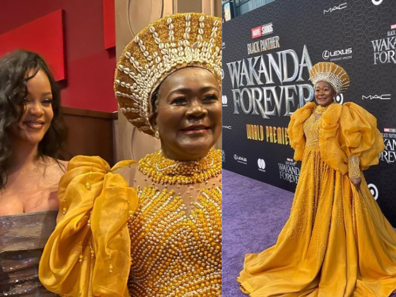 Connie Chiume and Rihanna