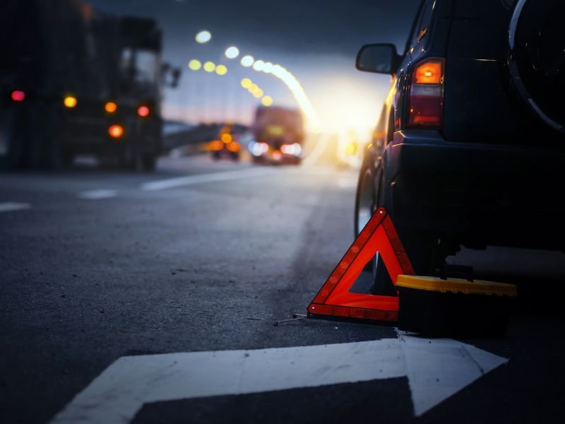 Road safety stock  image