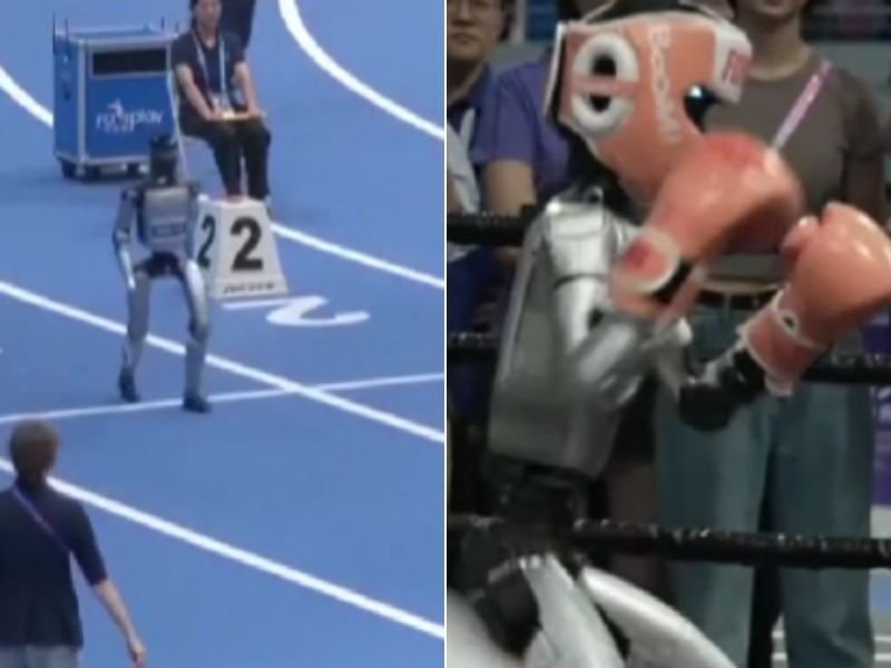 Robot humanoid games