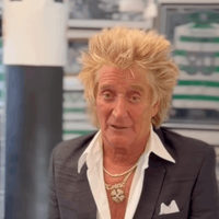 Music legend Rod Stewart