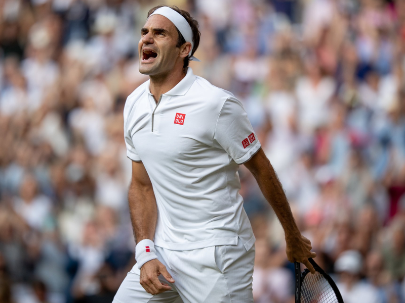 Roger Federer Wimbledon 2019
