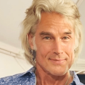 Ronn Moss with voluminous blondish grey hair