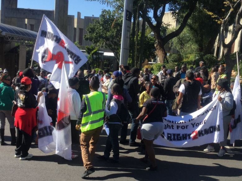 SABC protest