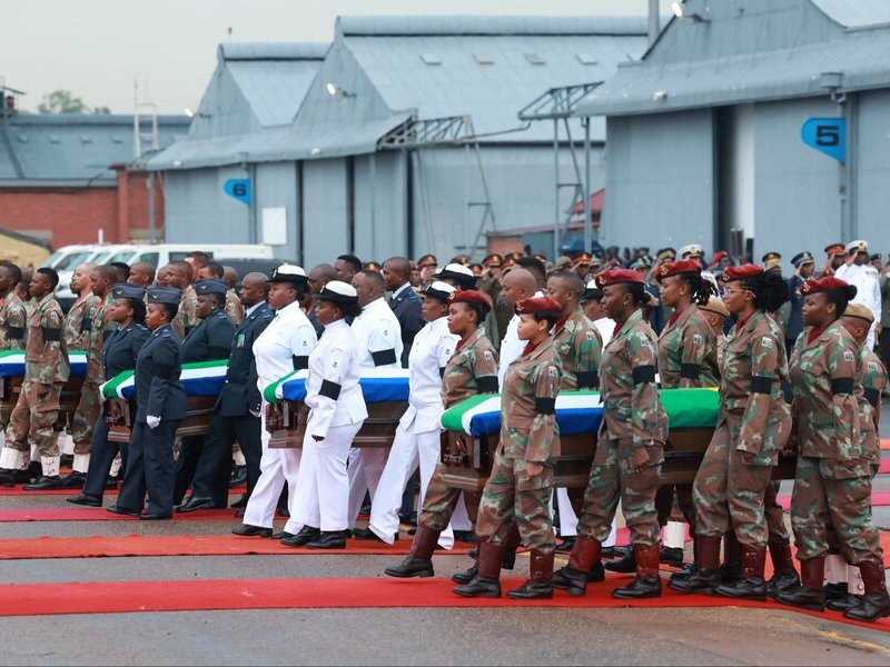 SANDF handover