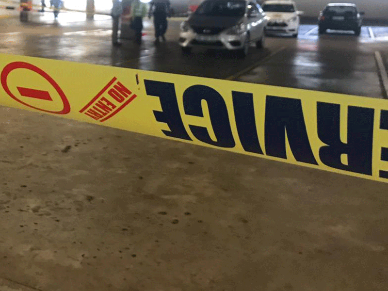 Crime scene, police, SAPS