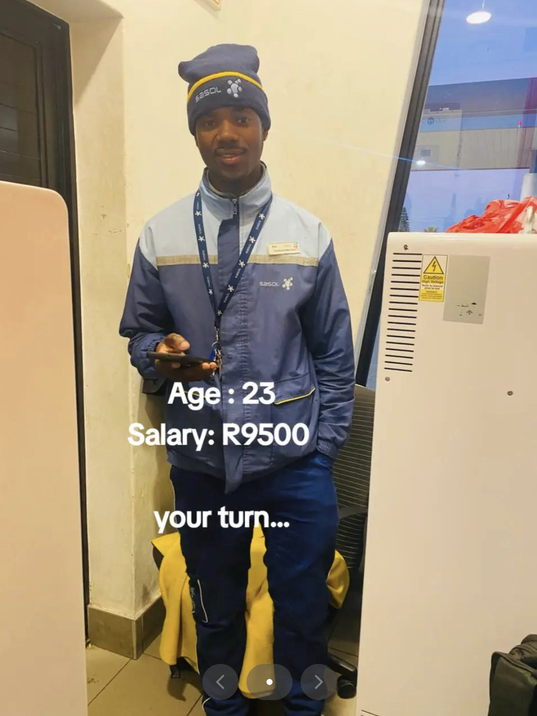 SASOL PETROL ATTENDANT WITH SALARY