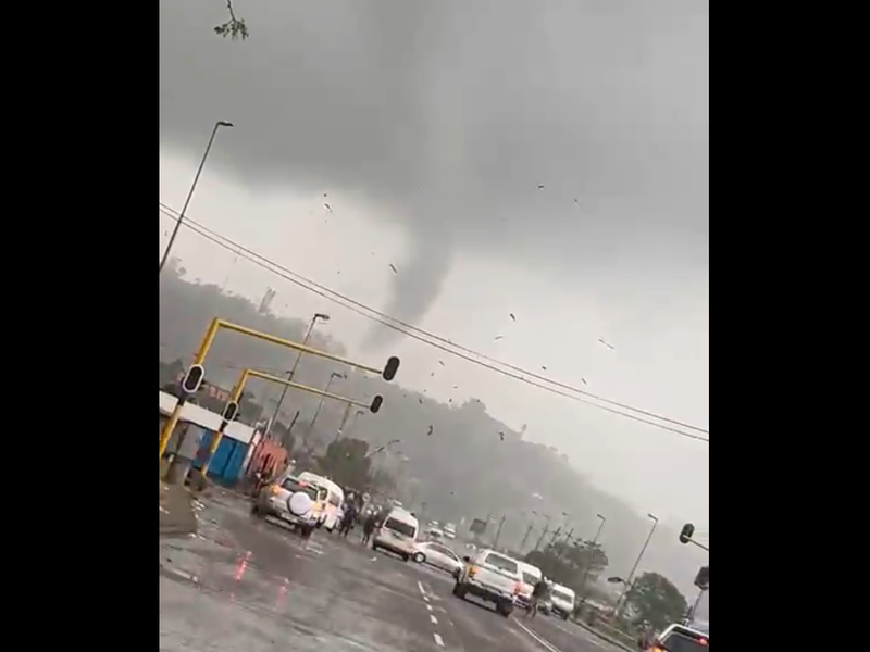 SAWS yet to verify video of Inanda 'tornado'