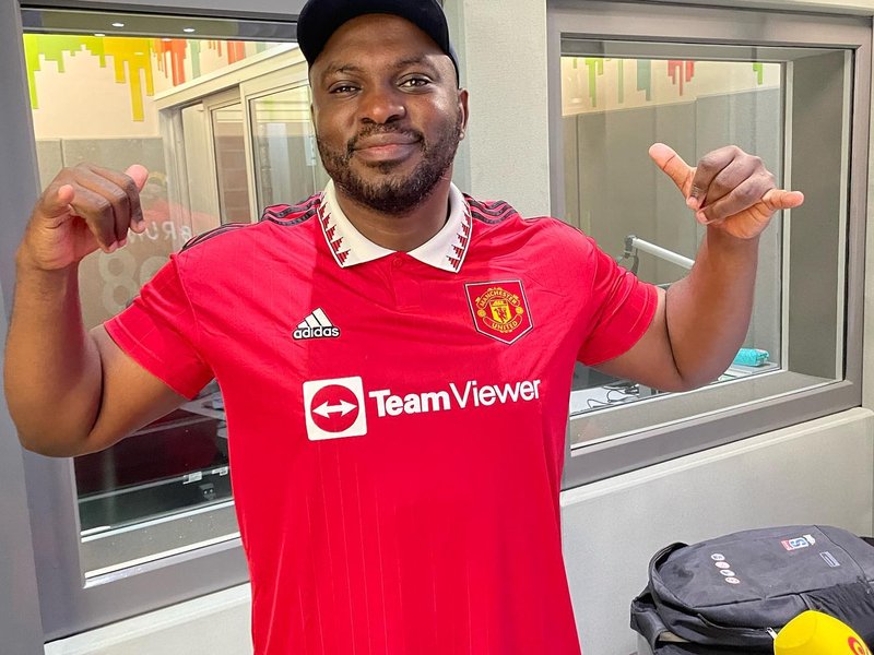 Sky has been supporting Manchester United from the very start of his career.