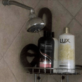 SNAKE HIDING IN SHOWER