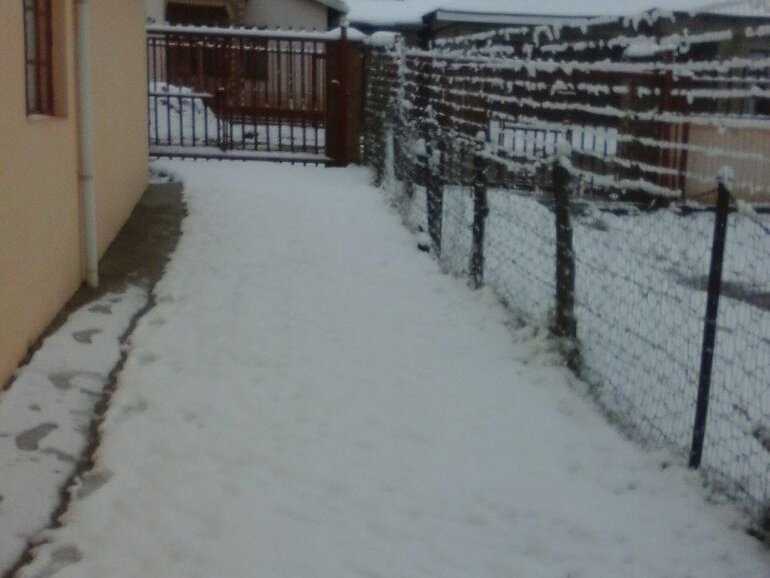 snow eastern cape