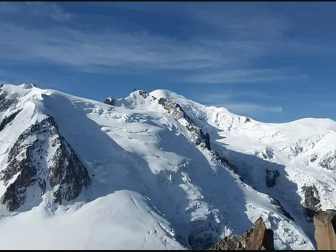 A treasure trove of emeralds, rubies and sapphires buried for decades on a glacier off France's Mont Blanc.