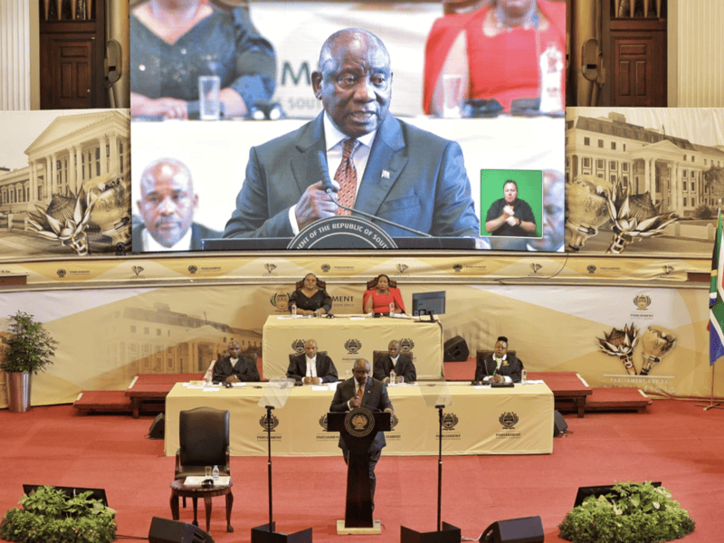 SONA 2025 Cyril Ramaphosa