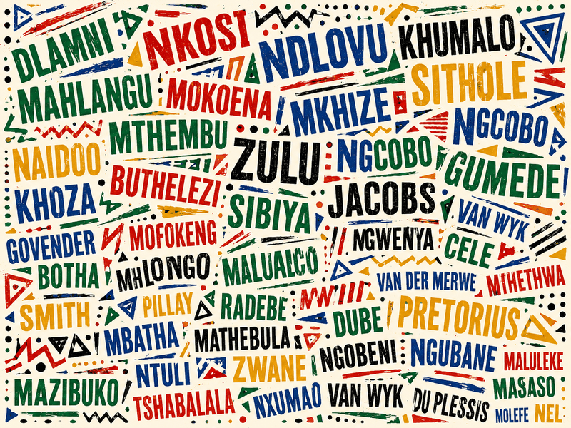 SOUTH AFRICAN SURNAMES