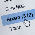 You can check who sent you spam messages