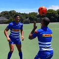 Sacha Feinberg-Mngomezulu And Manie Libbok Football
