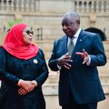 President Cyril Ramaphosa welcomed Tanzanian President Samia Suluhu Hassan