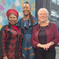 Saray Khumalo with Dr Helena and Totsie for When Shift Happens