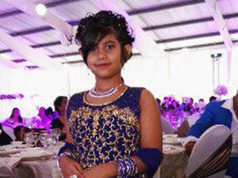 Nine-year-old, Sardia Sukraj