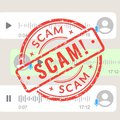 Scam with WhatsApp voicenotes