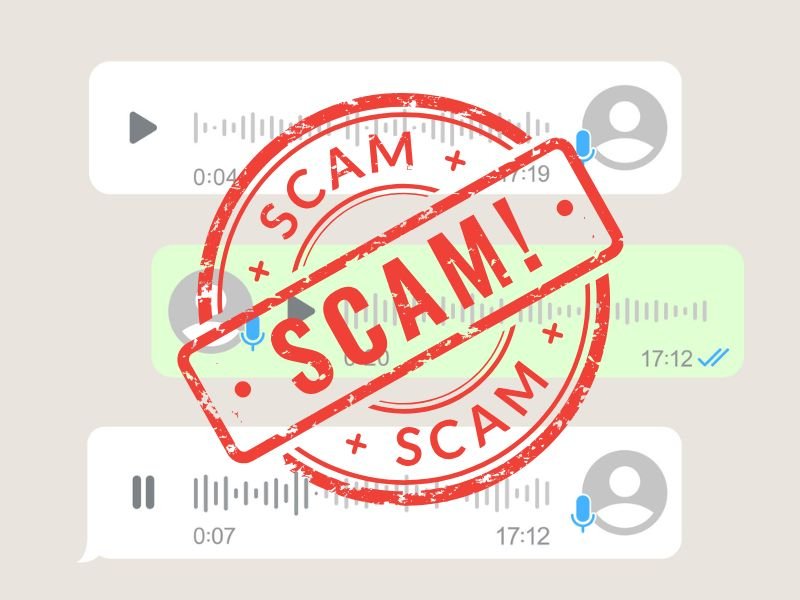 Scam with WhatsApp voicenotes