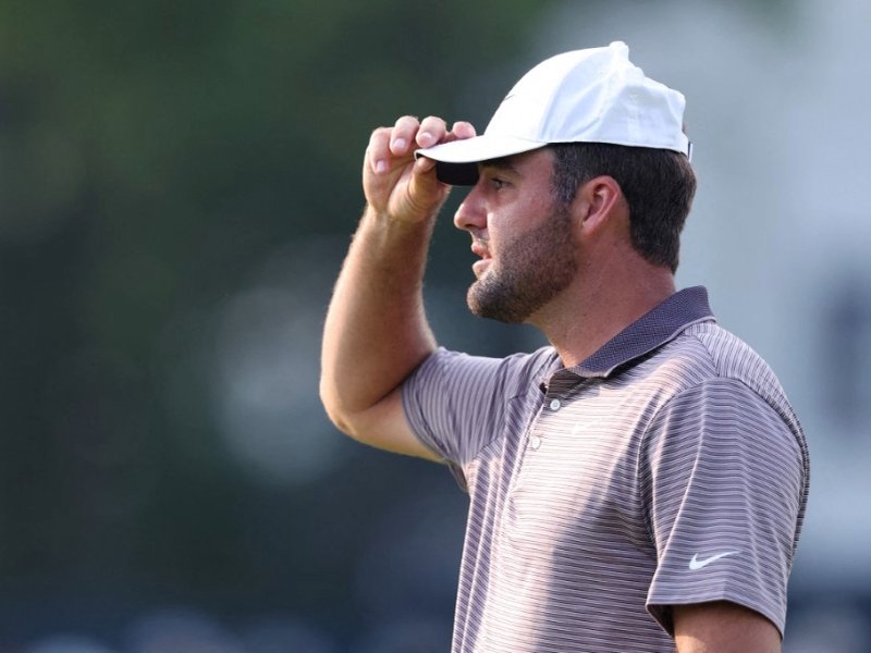 Scottie Scheffler at 2025 US Open