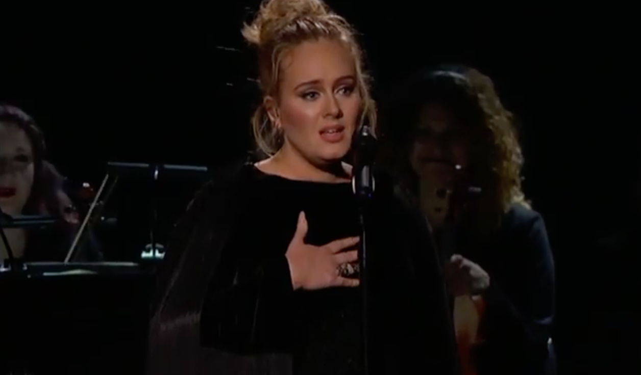 adele grammy performance