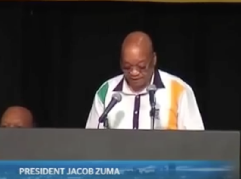 Jacob Zuma Max Hurell Video