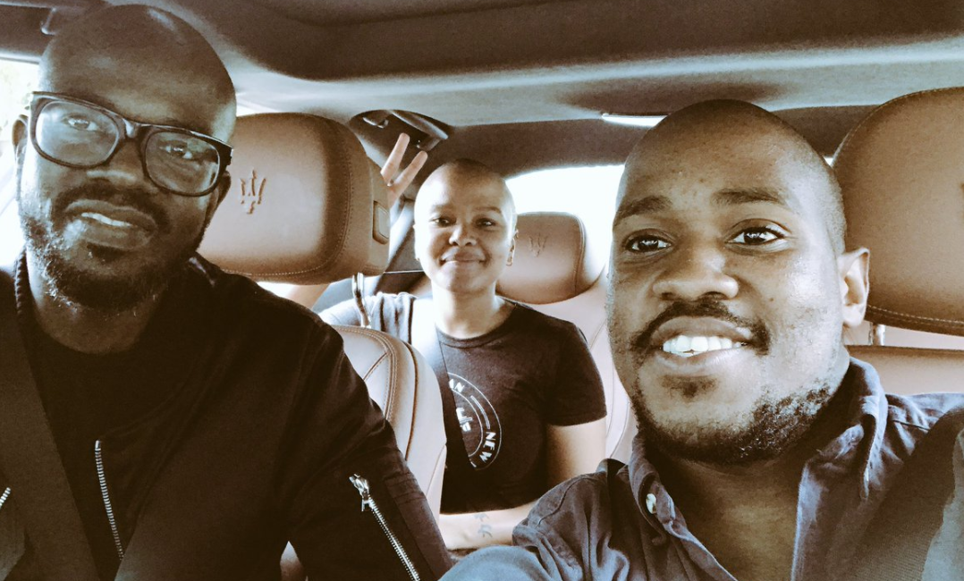 Black Coffee's biggest fan gets to record a song with him