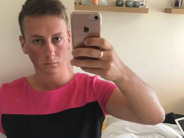 man ditches shorts for dress