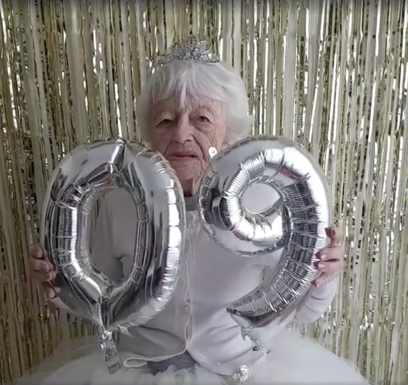 Granny turns 90