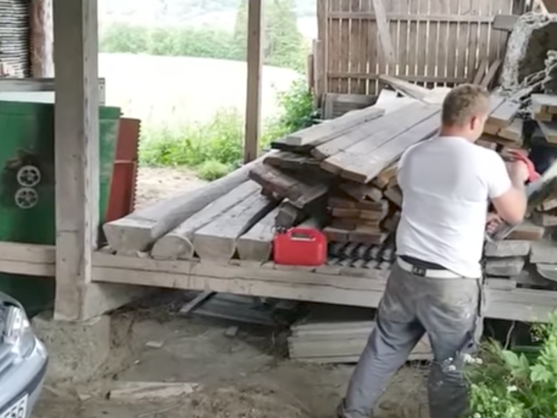chainsaw prank