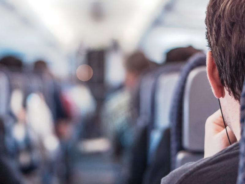 plane flying pexels