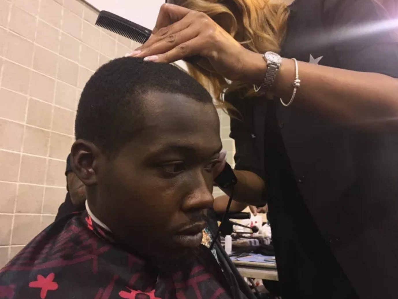 Hurricane Harvey Haircuts gives Jane the feels