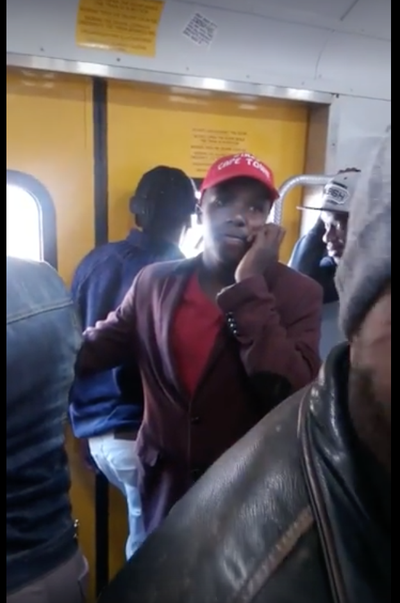 Man's hilarious phone conversation on train goes viral