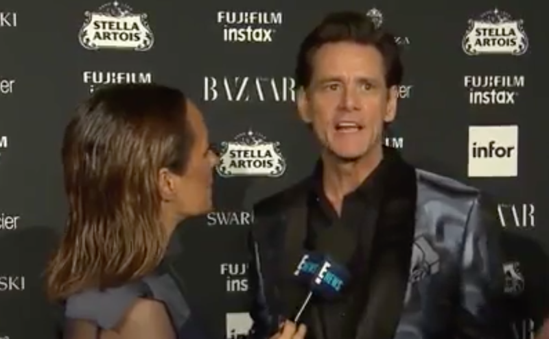 jim carey weird interview