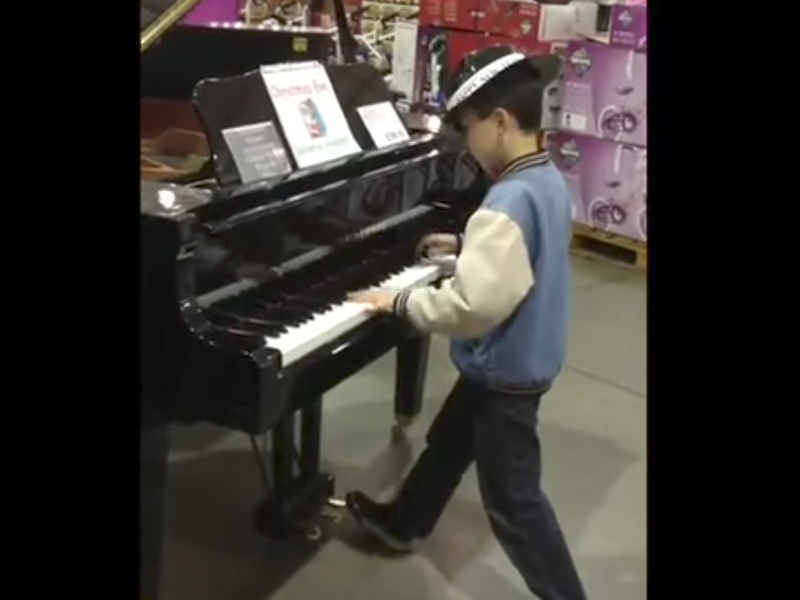 little kid piano