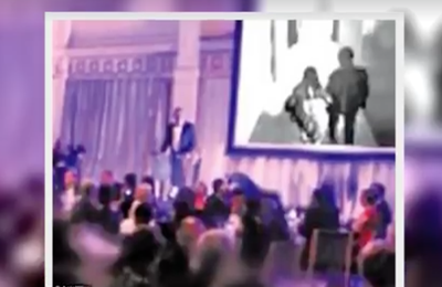 Groom exposes bride's infidelity in front of wedding guests