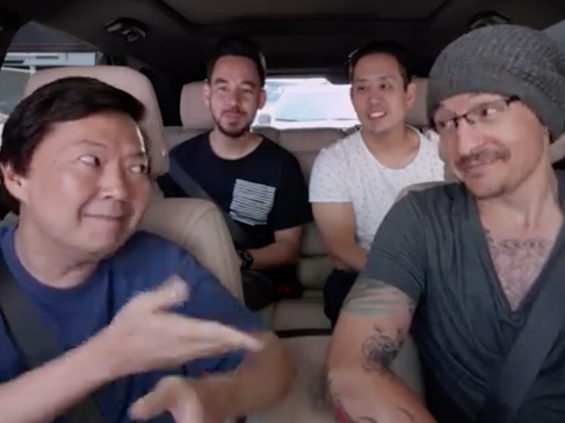 chester bennington carpool karaoke