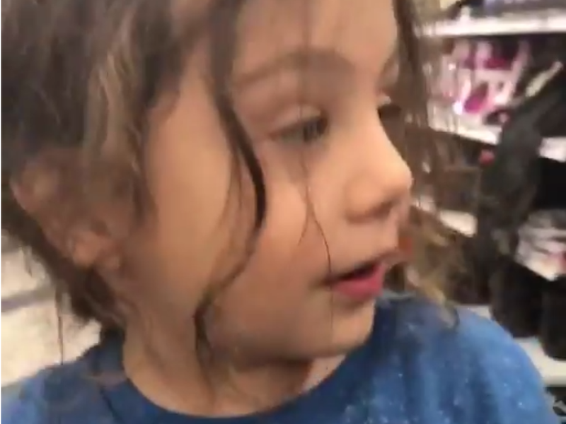 Girl swears