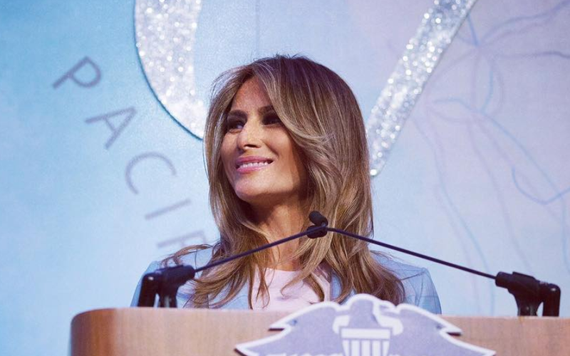 melania trump instagram