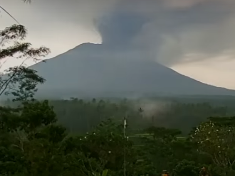 bali volcano