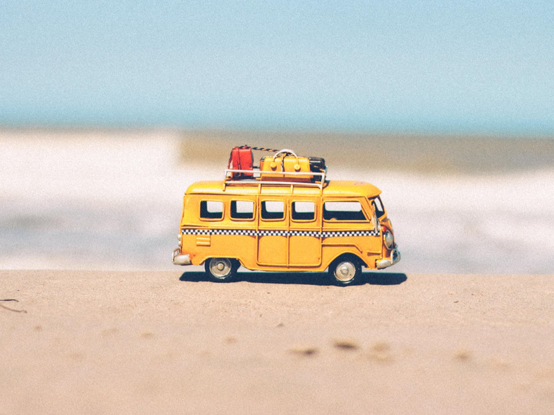 going to the beach pexels