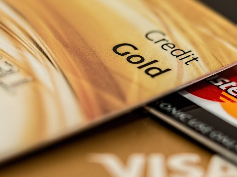 credit cards bank accounts
