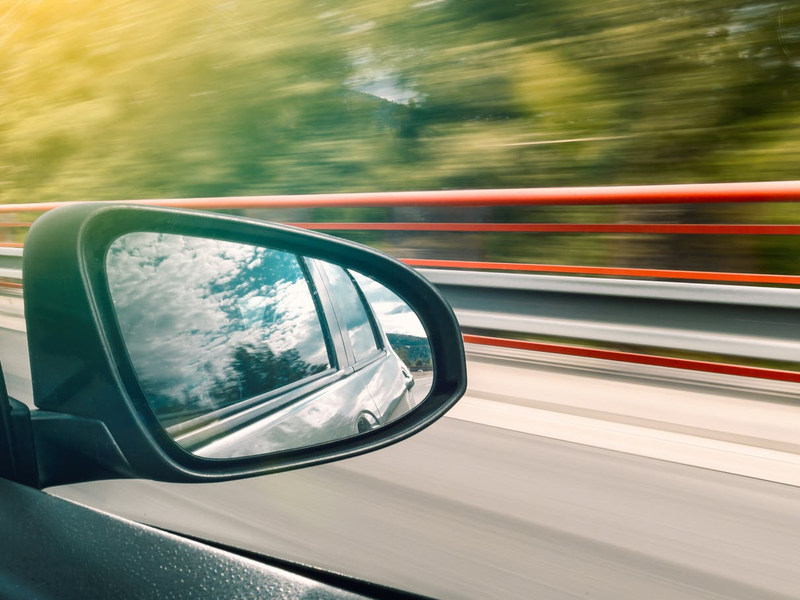 car side mirror pexels