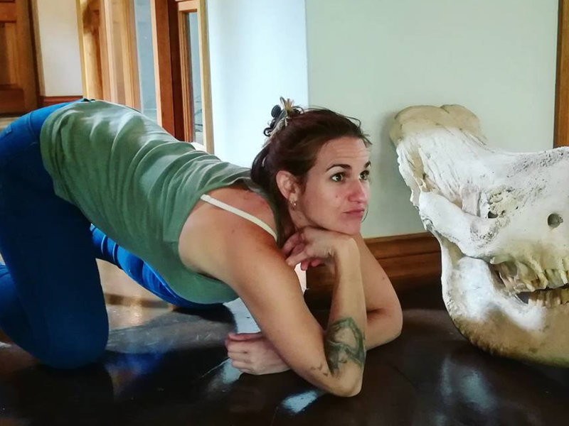 keri miller yoga pose
