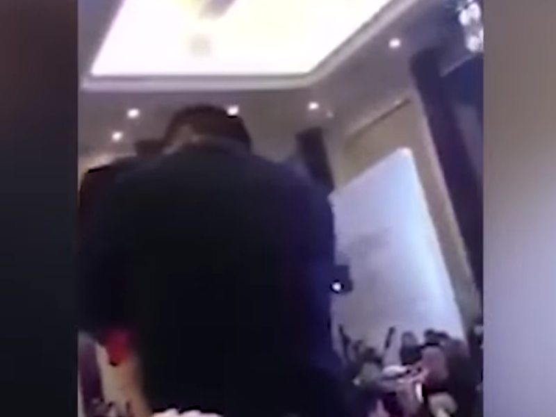 bride kissed youtube
