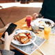 couple eating food pexels